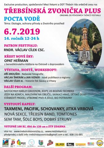 Třebsínská zvonička plus - plakát 6. 7. 2019